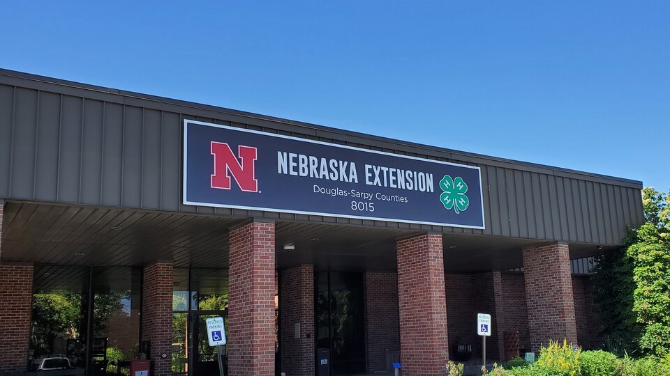 Entrance of Douglas County Extension Office
