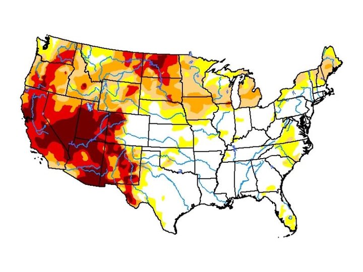 US Drought Map (logo)